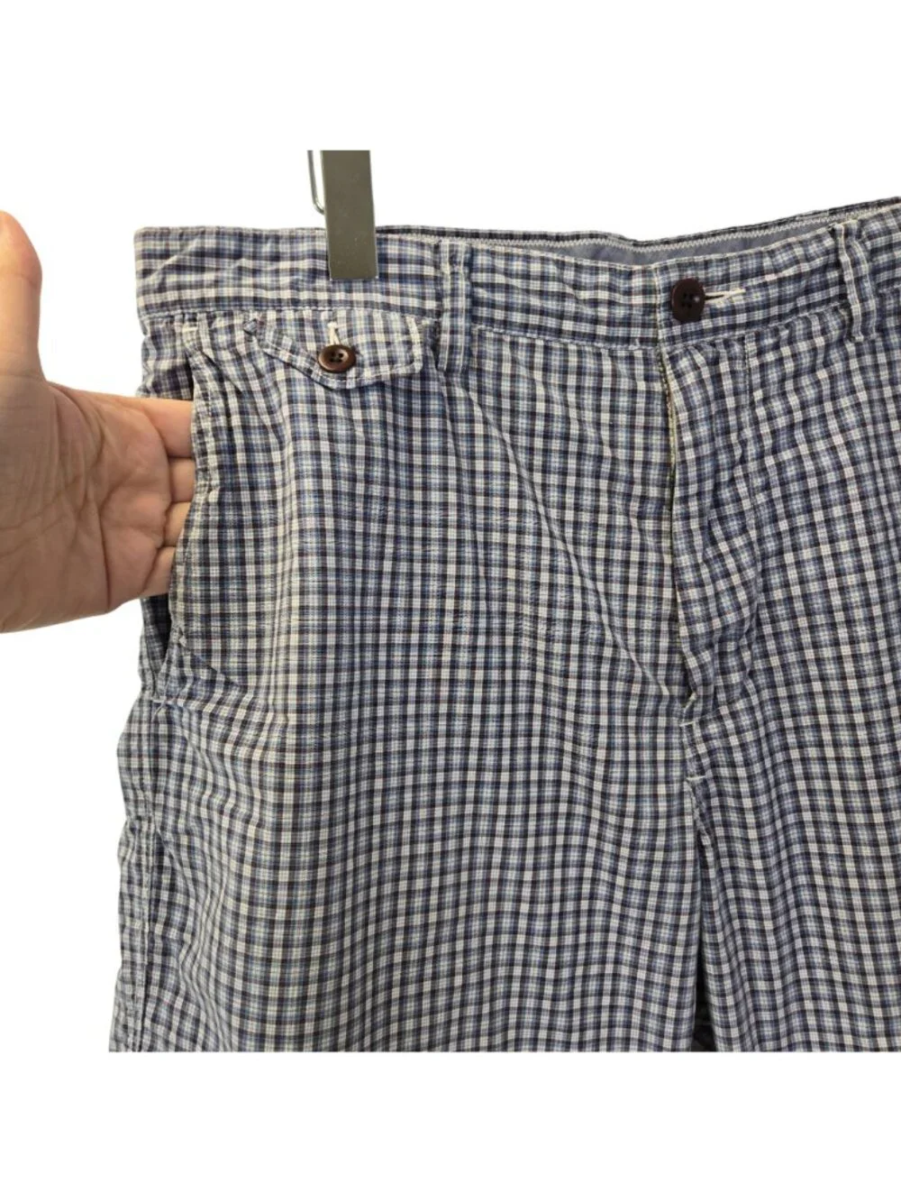 J. Crew Classic Fit Plaid Shorts Size 36